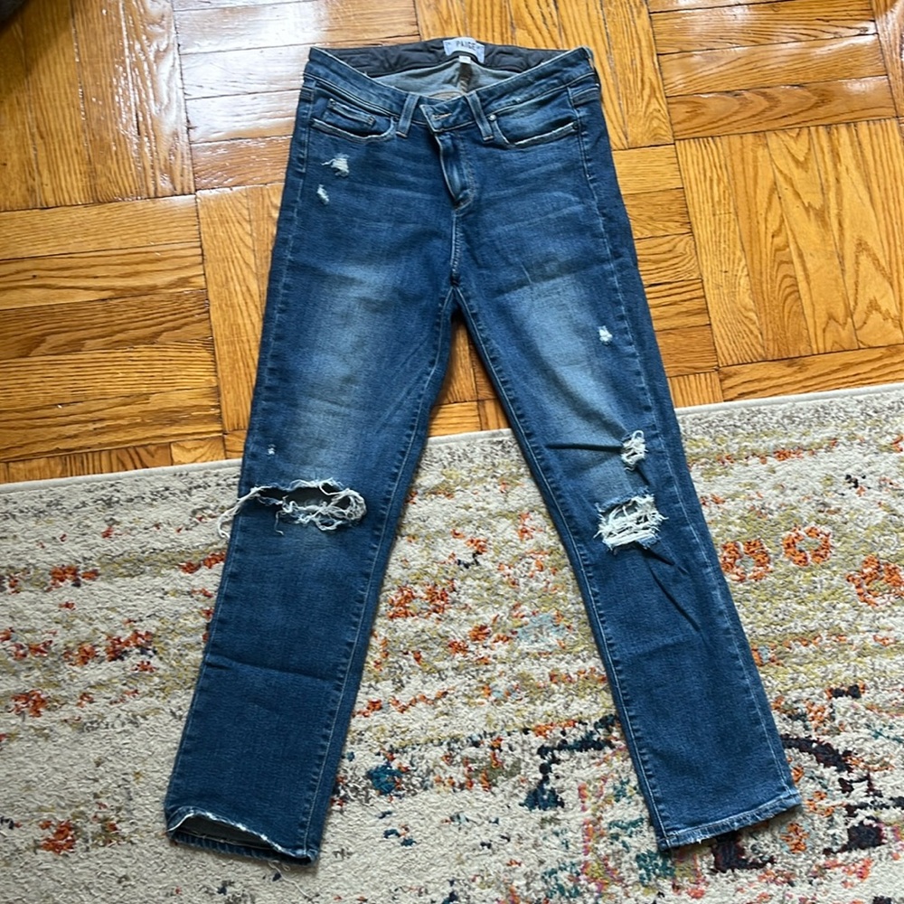 Paige Miki Straight Jeans